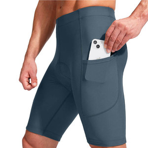 Shorts de cyclisme haut de gamme pour hommes, rembourrés, respirants, en tissu extensible, pour le cyclisme sur route, le VTT et les vêtements de sport - Product Image 1