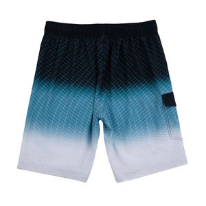 Shorts de plage décontractés pour hommes en polyester respirant à séchage rapide, parfaits pour l'été, avec taille élastique – Vente en gros - Product Image 2