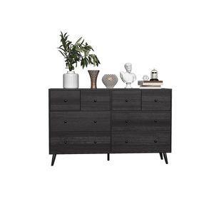 Organizzatore per armadio nero a otto cassetti - Product Image 2