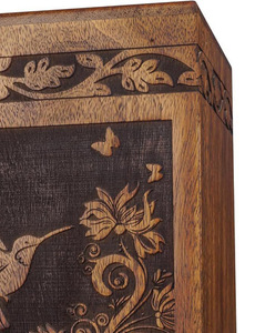 Urnas de Cremación de Madera de Diseño Único y Alta Calidad para Adultos, Urnas Funerarias de Madera, Tamaño Personalizado, Artículos Funerarios - Product Image 3