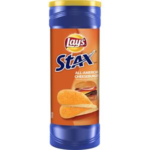 Chips de pommes de terre Lay's Stax à la crème sure et à l'oignon. La collation est toujours parfumée, les pommes de terre sont fines et croustillantes. - Product Image 5
