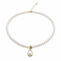 Pendentif en perle, bijoux floraux en perles, bijoux de mode, vente en gros, sur mesure