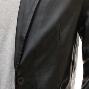 บริการ OEM เสื้อแจ็คเก็ตหนังวัวแท้แฟชั่นสตรีทสำหรับผู้ชาย - กันน้ำ ระบายอากาศได้ดี คอทรงกรวย สีสันปรับแต่งได้ - Product Image 6
