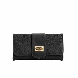 Bolso de compras elegante con billetera P70977 informal negro para mujer - Product Image 3