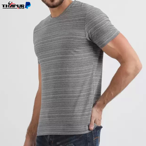 Camiseta de Hombre, Corte Ajustado, Cuello Redondo, Tela Elástica y Cómoda, Estilo Casual, Diseño Moderno y Minimalista, Prenda Esencial para el Día a Día - Product Image 5