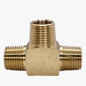 Raccord en T en laiton durable pour distribution de liquide de frein, de l'exportateur indien, avec performance fiable, disponible à la vente - Product Image 1