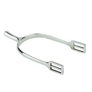 Espuelas de equitación de calidad premium al por mayor, equipo de acero inoxidable, sin óxido, con rodillo, para caballos - Product Image 1