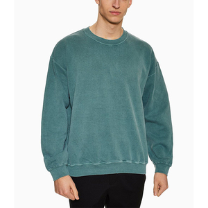 2026 Custom Made 100% Cotton Fleece <b>Men</b> Sweatshirts Pocket Design Breathable Lightweight Low MOQ Made Pakistan Shaheen Fit - Product Image 3