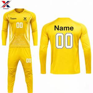 Nueva Llegada, Ropa Deportiva de Entrenamiento, Cuello en V, Mangas Cortas, Conjunto de Uniforme de Fútbol, Transpirable, de Secado Rápido, Antibacteriano, 100% Poliéster - Product Image 3