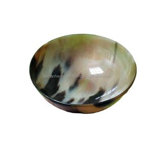 ชามสลัดทำมือจากเขาควายธรรมชาติ ชามเสิร์ฟตกแต่งขนาดใหญ่สำหรับห้องครัวและห้องรับประทานอาหาร ราคาประหยัด - Product Image 5