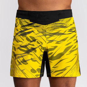 Vêtements de sport personnalisés avec logo imprimé, shorts de MMA/boxe, séchage rapide, respirant, tissu durable, coupe flexible, pour hommes adultes - Product Image 1