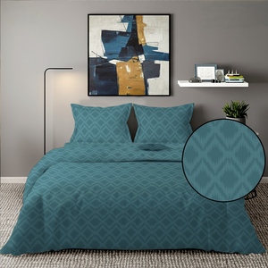 Parures de lit jacquard gaufrées 3, 4 ou 6 pièces – Ensemble de couette de luxe en microfibre – Tailles King et Queen – Vente en gros - Product Image 5