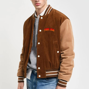 Nouveautés : vestes de baseball pour hommes de qualité supérieure, logo personnalisé, veste varsity pour homme, grandes tailles, vestes varsity homme - Product Image 5