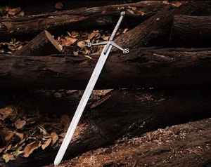 Épée viking artisanale professionnelle en acier à haute teneur en carbone, qualité supérieure, pour la survie en plein air, le camping, de qualité industrielle, avec fourreau - Product Image 4