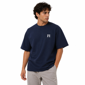 Camisetas Personalizadas de Algodón Oversize con Cuello Redondo para Hombre, Estilo Urbano, OEM Premium, Lisas, Corte Holgado, Y2K, Proveedor de Ropa al por Mayor en EE. UU. - Product Image 3