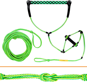 Corde <span class=keywords><strong>de</strong></span> <span class=keywords><strong>wakeboard</strong></span> tressée creuse, corde <span class=keywords><strong>de</strong></span> ski nautique <span class=keywords><strong>avec</strong></span> poignée en EVA pour sports nautiques, surf, ski nautique, <span class=keywords><strong>wakeboard</strong></span>, kneeboard - Product Image 5