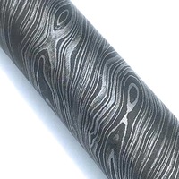Barre en acier inoxydable à motif torsadé, forgée à la main, en métal à haute teneur en carbone, en forme de billette légère, pour anse de couteau personnalisée