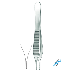 Pinces à pansements Adson en acier inoxydable 15 cm sans dents, instruments chirurgicaux manuels, fabricant et exportateur - Product Image 3