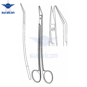 Tijeras Quirúrgicas Dean Scissor Plain de 17 cm (6¾ Pulgadas), Afiladas, de Acero Inoxidable Reutilizables para Cirugía General, Plástica y Cosmética - Product Image 2