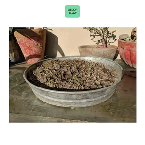 Bac à plantes moderne en métal galvanisé, écologique, personnalisable, avec un design tendance pour une utilisation au sol dans le jardin à domicile - Nouveauté - Product Image 2