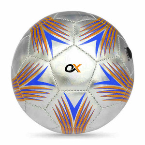 ลูกฟุตบอลลายเรขาคณิตขนาด 5 ผลิตโดย Oxva Industries วัสดุ PVC รับผลิตตามแบบ พร้อมสกรีนโลโก้ สำหรับทีมฟุตบอลและการแข่งขัน - Product Image 2