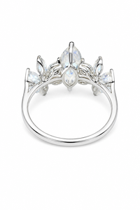 Anillo de Moissanita en Plata de Ley 92.5 KLSR-12080 - Product Image 3
