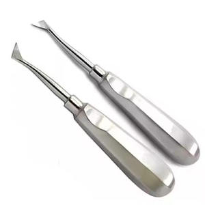 Kit d'instruments d'extraction dentaire pour implants : Élévateurs de racine, extracteurs de dents, PDL, Sinus Lift, en acier, manuel, poignée ergonomique, certifié CE par GS - Product Image 2