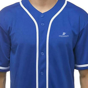 Maillot de baseball pour homme à manches courtes, léger, respirant, prix abordable, 100% polyester, design tendance, en vente en ligne - Product Image 6