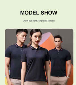 Polo de performance unisexe à trois couleurs 2026 – Tenue d'équipe d'entreprise à manches courtes, coupe ajustée, bleu roi et noir - Product Image 6