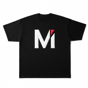 เสื้อยืดพิมพ์ลายพัฟฟ์สไตล์สเก็ตบอร์ดสำหรับผู้ชาย ทรงโอเวอร์ไซส์ ใส่สบาย แขนสั้น แฟชั่นฤดูร้อน - Product Image 1