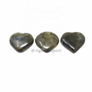 Incroyable acajou Obsidienne Jaspe Mini Puffy Heart Healing Meditation Love for stone crystal for gifts home decoration positive - Product Image 2