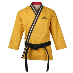 Uniforme Clásico de Artes Marciales, Judo Gi Karate con Logotipo Frontal, 100% Algodón, Transpirable y Ligero para Entrenamientos y Eventos Competitivos - Product Image 4