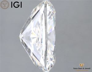 Diamant de laboratoire CVD de 4,50 carats, couleur F, pureté VVS2, taille coussin, avec certificat IGI, pour bijoux audacieux - Product Image 3