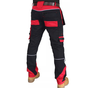 Pantalones Cargo Casuales Personalizados para Hombre, 100% Algodón, Tela de Lona, Cintura Media, Ligeros, de Secado Rápido, Estilo Jogger, con Múltiples Bolsillos - Product Image 4