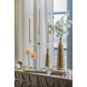Juego de Jarrones de Latón para Mesa, Hechos a Mano, Decorativos, Diseño Artístico para Interiores del Hogar, Colección de Jarrones Metálicos para Regalo de Inauguración de Casa, para Decoración del Hogar - Product Image 4