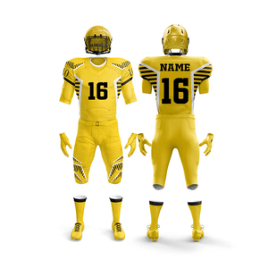 Uniforme de football américain en polyester 100% - Imprimé - Prix raisonnable - Service OEM disponible - Product Image 3