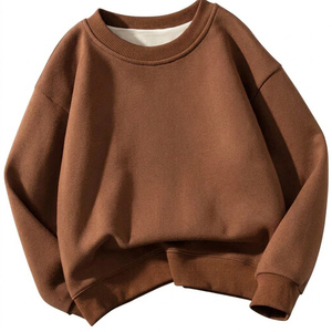 Sweat-shirt oversize uni pour femme, épais, style streetwear, pull à logo, marque de vêtements à étiquette privée, fournisseur en gros, États-Unis - Product Image 6