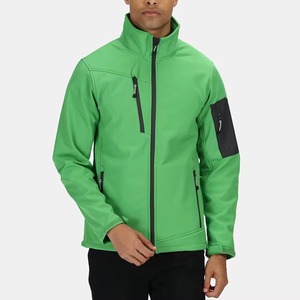 Chaqueta Softshell para Hombre Hecha con Tela 100% Poliéster, Talla y Color Personalizados 2025, Servicio OEM, Transpirable - Product Image 1