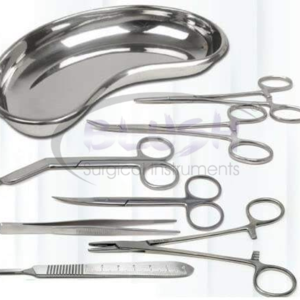 CE Certified Customizable Set of 13 Pieces Basic Minor Surgery Kit Stainless Steel Manual Surgical Instruments By <b>Blush</b> Surgical - Product Image 1