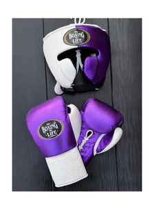 Guantes de Boxeo Personalizados de Alta Calidad, Transpirables, Sin Boxeo No Hay Vida, Estilo Mexicano, con Cordones, de Cuero Genuino, con Protector de Mejillas y Cabeza - Product Image 6