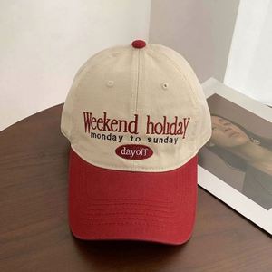 Gorras de Béisbol Personalizadas de 5 Paneles con Patrón de Letras, Tela Común 100% Algodón, Unisex, Deportivas, para Exteriores, Bicolor Verde y Beige - Product Image 3
