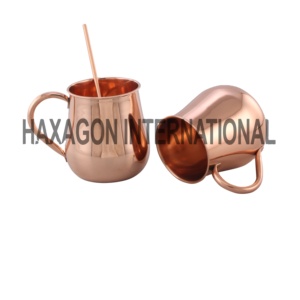 Modern Design Customized <b>Copper</b> <b>Mug</b> Anti Bacterial <b>Mug</b> with High Quality Moscow Mule <b>Mug</b> - Product Image 1