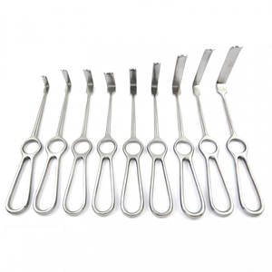 Kocher Langenbeck Orthopedic Surgical Retractor German Certified Instrument Set for Dissection Tissue Holding by <b>Blush</b> surgical - Product Image 3