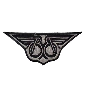 Breathable anti-wrinkle best design soft <b>material</b> Embroidered Patches Sustainable OEM Service Customizable Embroidered Patches - Product Image 1