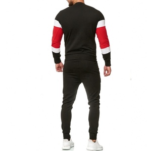 Ensemble 2 pièces pour hommes, survêtement multicolore, pantalon, Slim, ceinture et cordon de serrage, meilleures ventes - Product Image 2