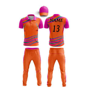 Uniforme de cricket sur mesure de qualité supérieure, uniforme de cricket très vendu, vêtements d'équipe de cricket, uniforme de cricket avec votre logo. - Product Image 2