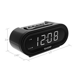 LED Display <b>Digital</b> Alarm <b>Clock</b> Desk & Table <b>Clocks</b> - Product Image 1