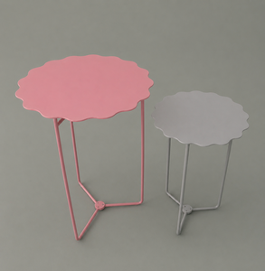 Axiom Home Accents Handcrafted Accent <b>Table</b> Set <b>Side</b> <b>Table</b> Set with Wooden Top Made in India for Home Furniture - Product Image 5
