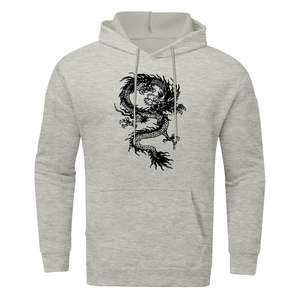 Hoodie pour homme, dernier design, best-seller, bonne qualité, prix raisonnable, grande taille, basique, faible MOQ, vente chaude - Product Image 4