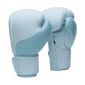 Daizen Leather Lace-Up Boxing Gloves Dark Brown Adjustable Wrist <b>Strap</b> Adult Training Gear Customizable Foil Print Packaging - Product Image 4